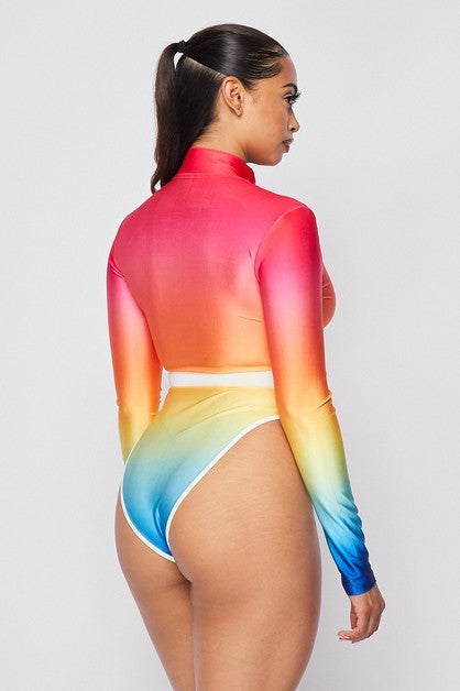 Villa Blvd ƎDEN Gradient Swimsuit