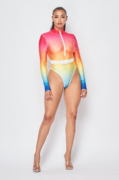 Villa Blvd ƎDEN Gradient Swimsuit