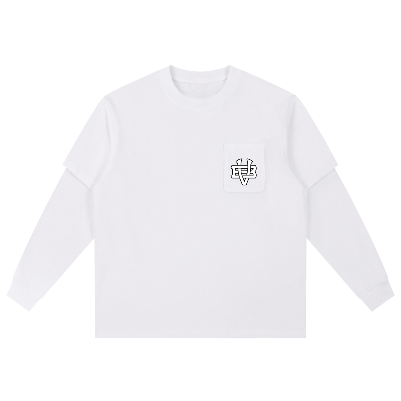 Villa Blvd Bold Vintage Layered Long Sleeve T-Shirt