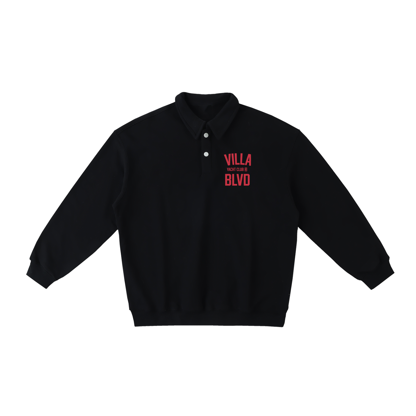 Villa Blvd Yacht Club® Polo Sweatshirt ☛ Multiple Colors Available ☚