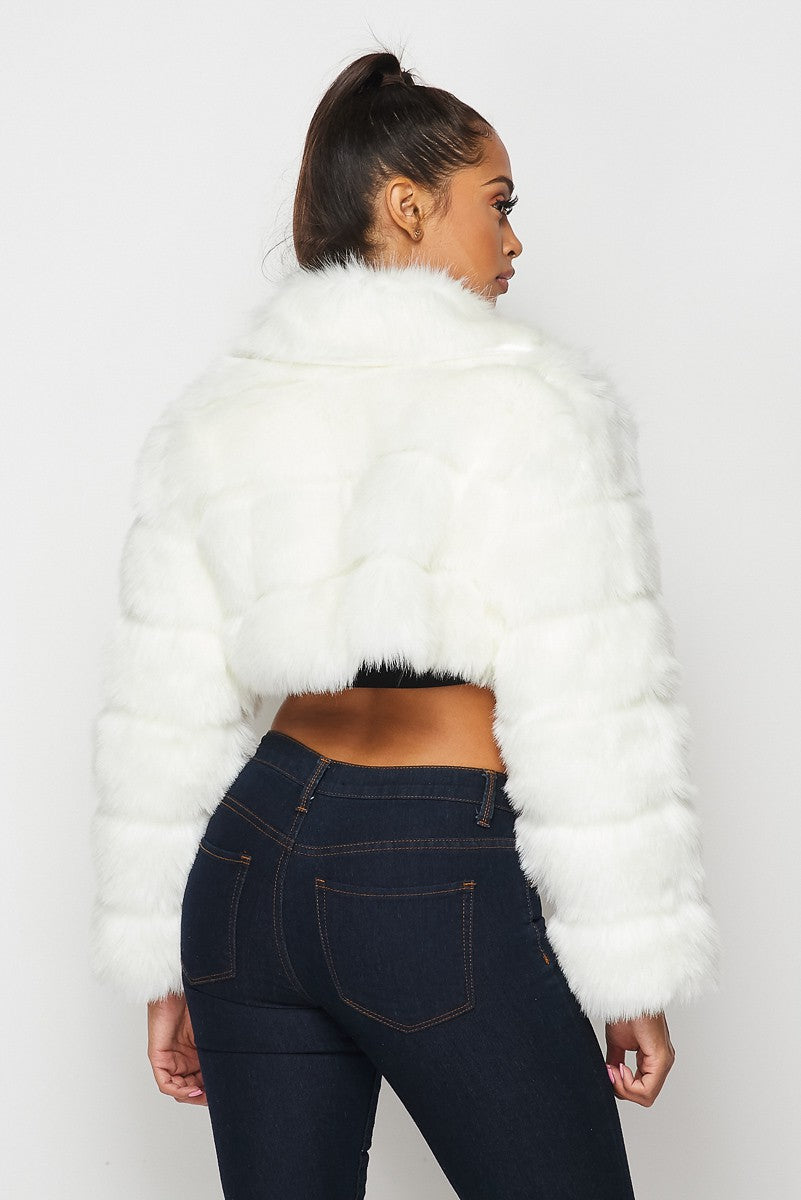 Villa Blvd ƎDEN Faux Fur Jacket ☛ Multiple Colors Available ☚