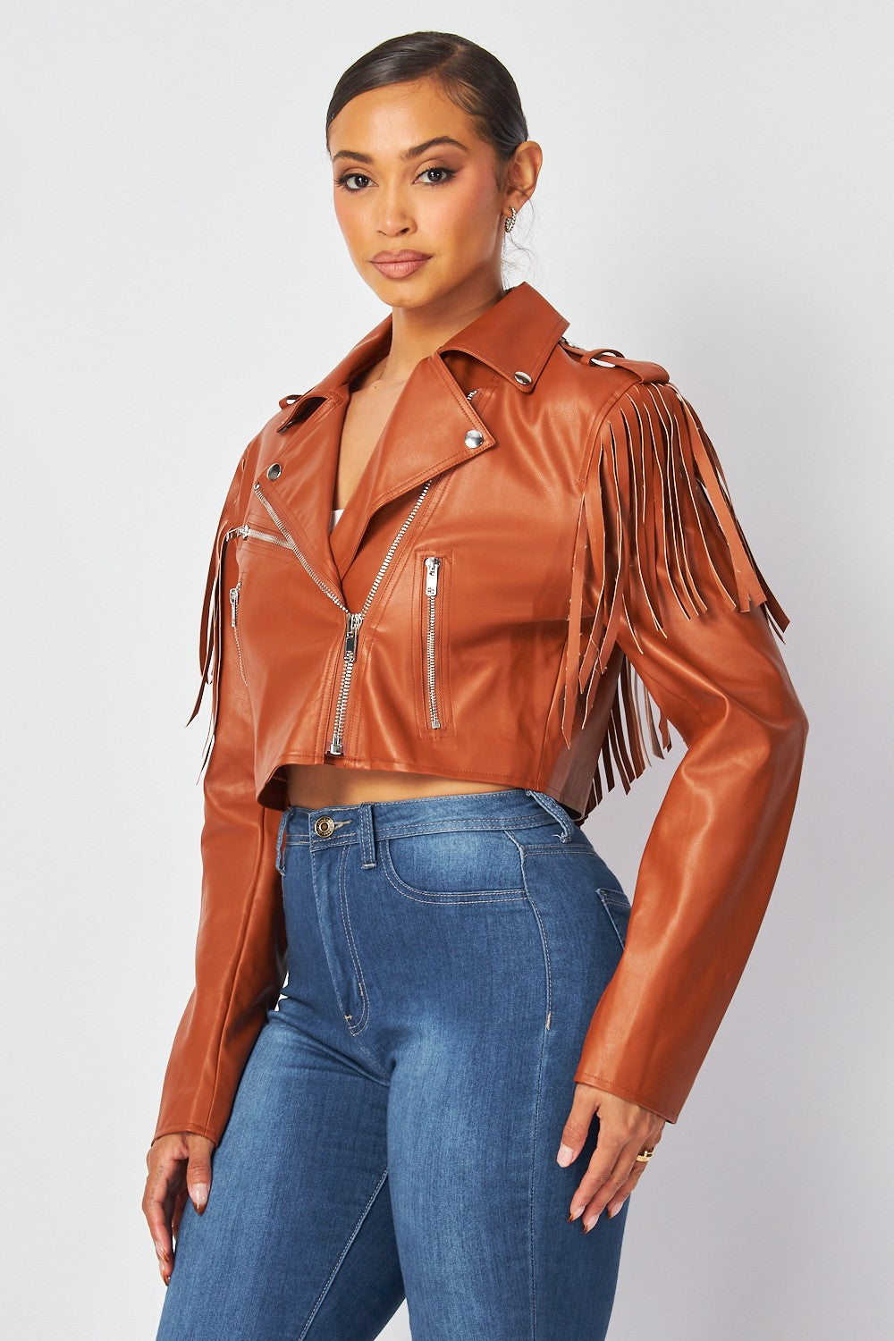 Villa Blvd ƎDEN Outlaw Vegan Leather Jacket  ☛ Multiple Colors Available ☚
