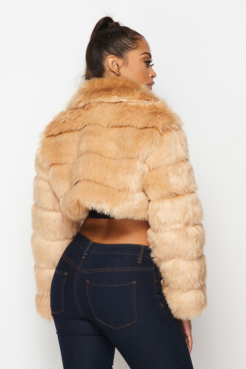 Villa Blvd ƎDEN Faux Fur Jacket ☛ Multiple Colors Available ☚