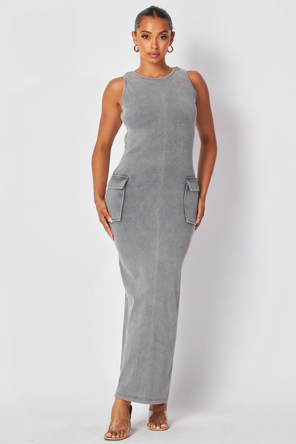 Villa Blvd ƎDEN Cargo Maxi Dress ☛ Multiple Colors Available ☚