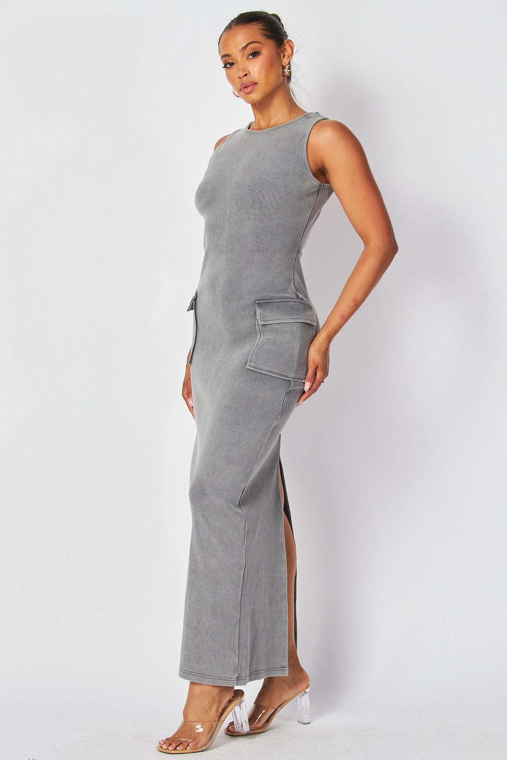 Villa Blvd ƎDEN Cargo Maxi Dress ☛ Multiple Colors Available ☚