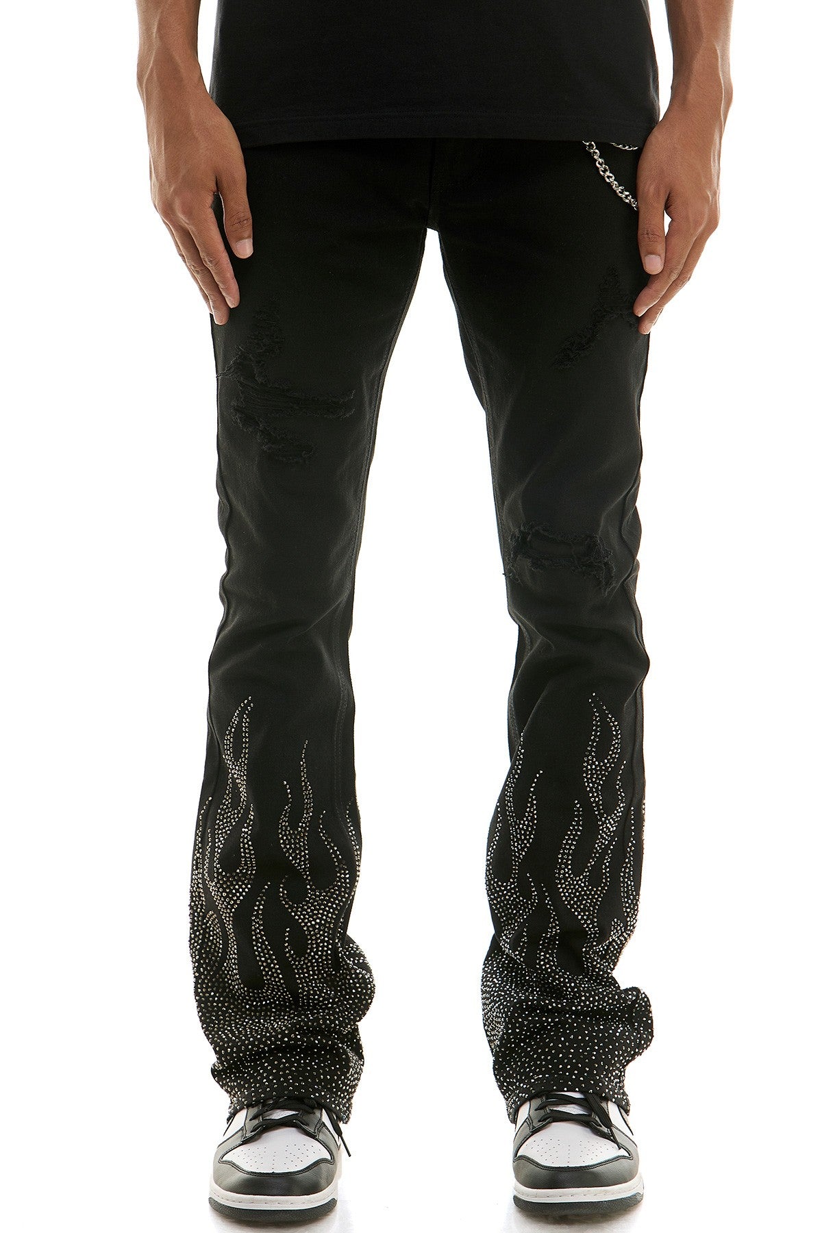 Villa Blvd ⱯPEX Diamond Flame Denim Jeans