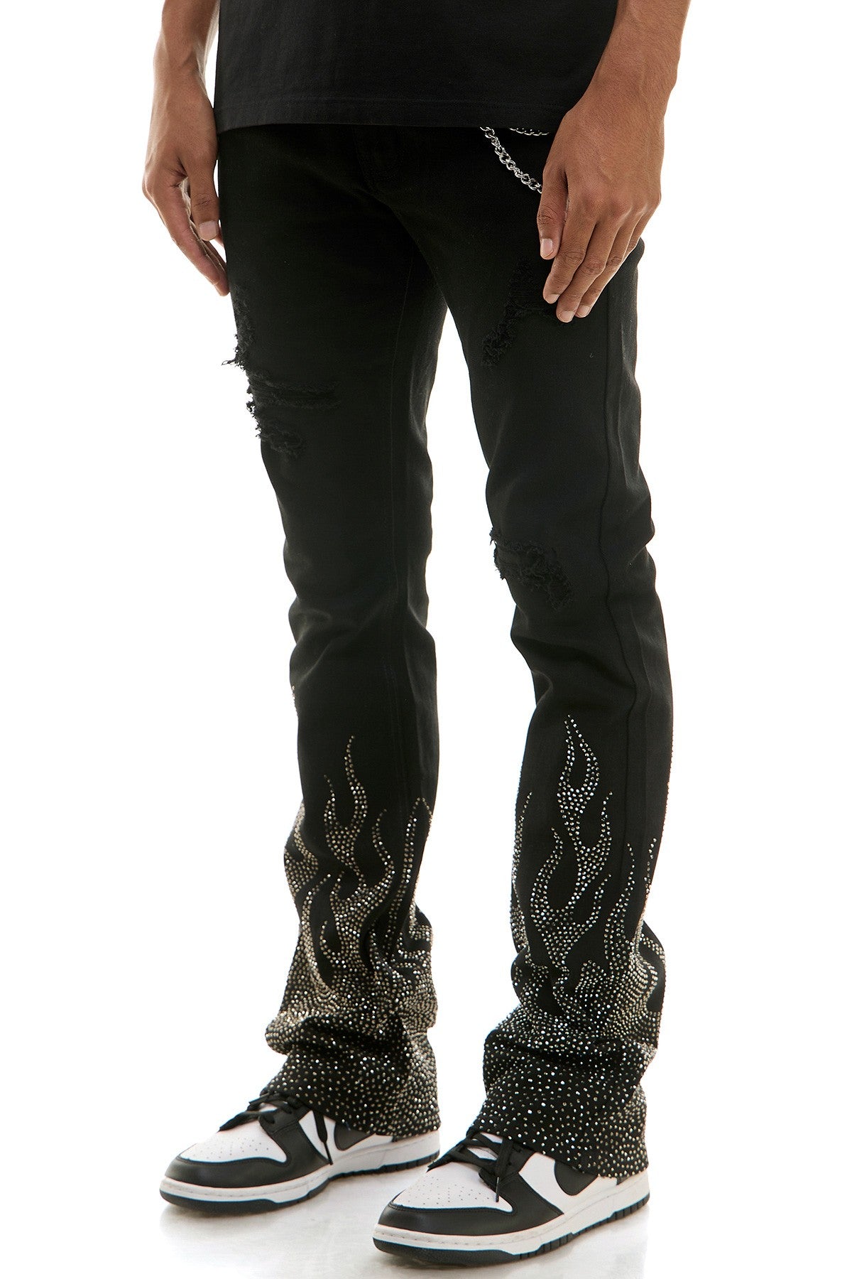 Villa Blvd ⱯPEX Diamond Flame Denim Jeans