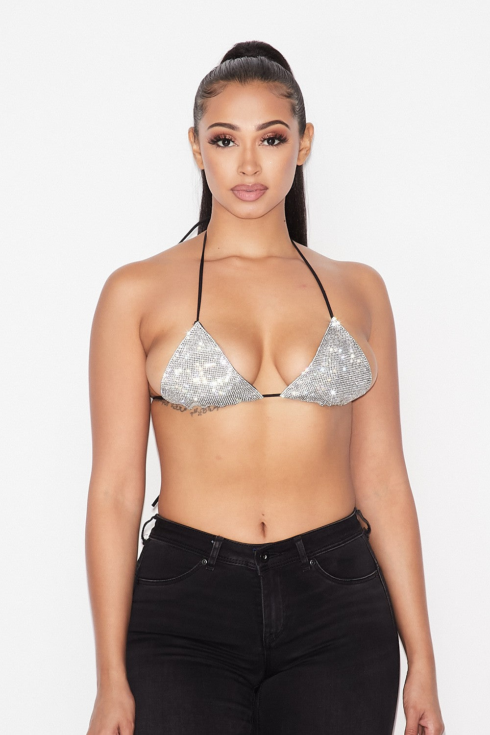 Villa Blvd ƎDEN Diamond Tri-Halter Top ☛ Multiple Colors Available ☚