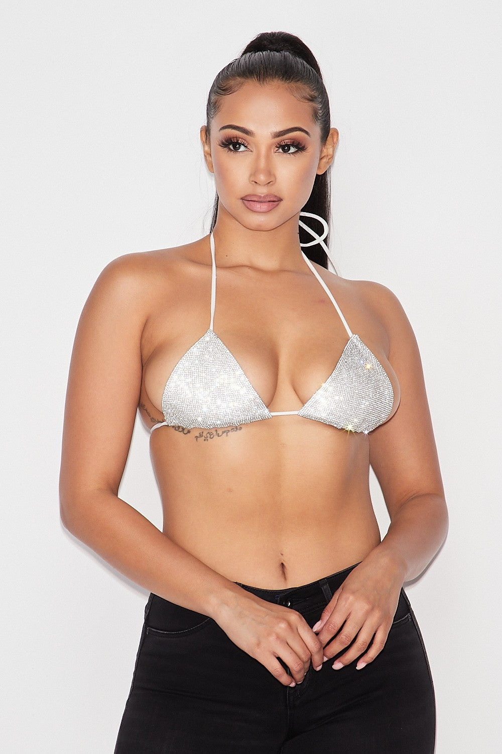Villa Blvd ƎDEN Diamond Tri-Halter Top ☛ Multiple Colors Available ☚