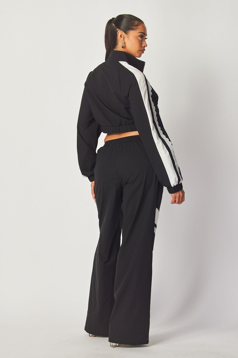 Villa Blvd ƎDEN Nylon and Lace Tracksuit ☛ Multiple Colors Available ☚