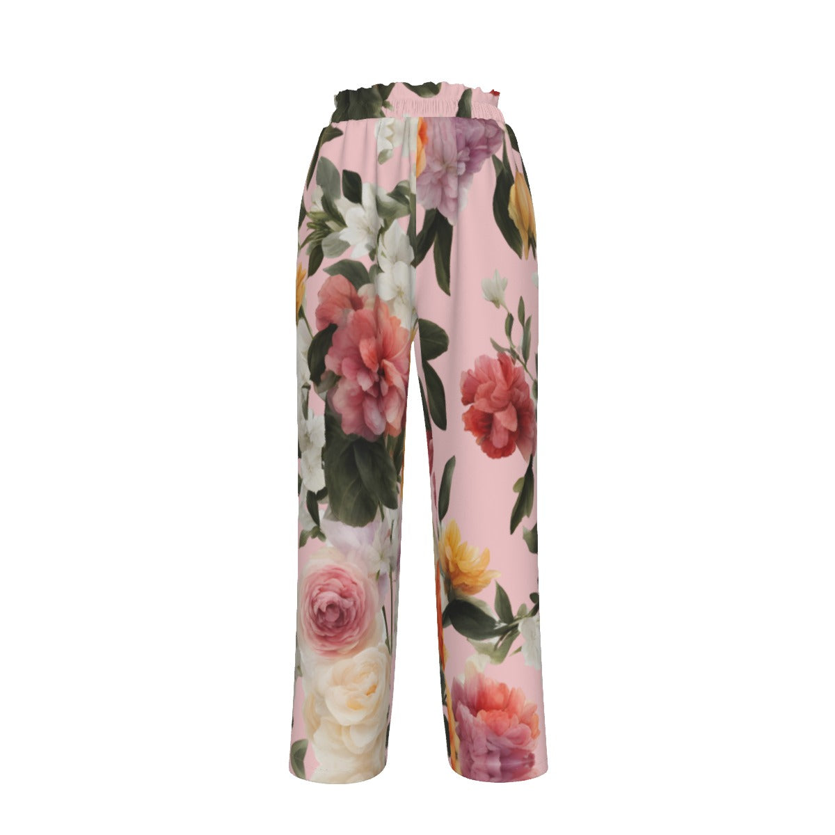 Villa Blvd Blossaira Floral Silk Pants