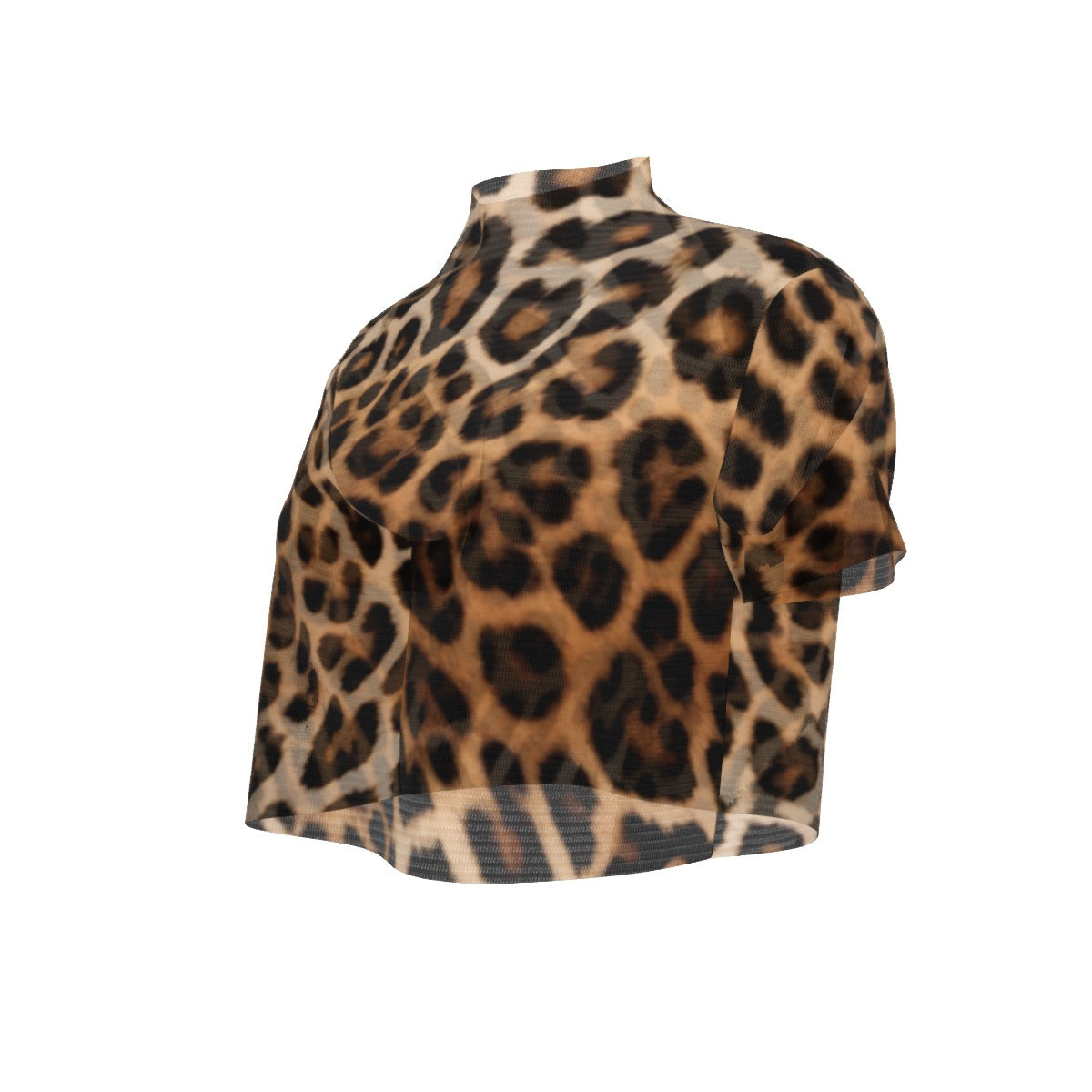 Villa Blvd Félin Fatal Mesh Crop Top