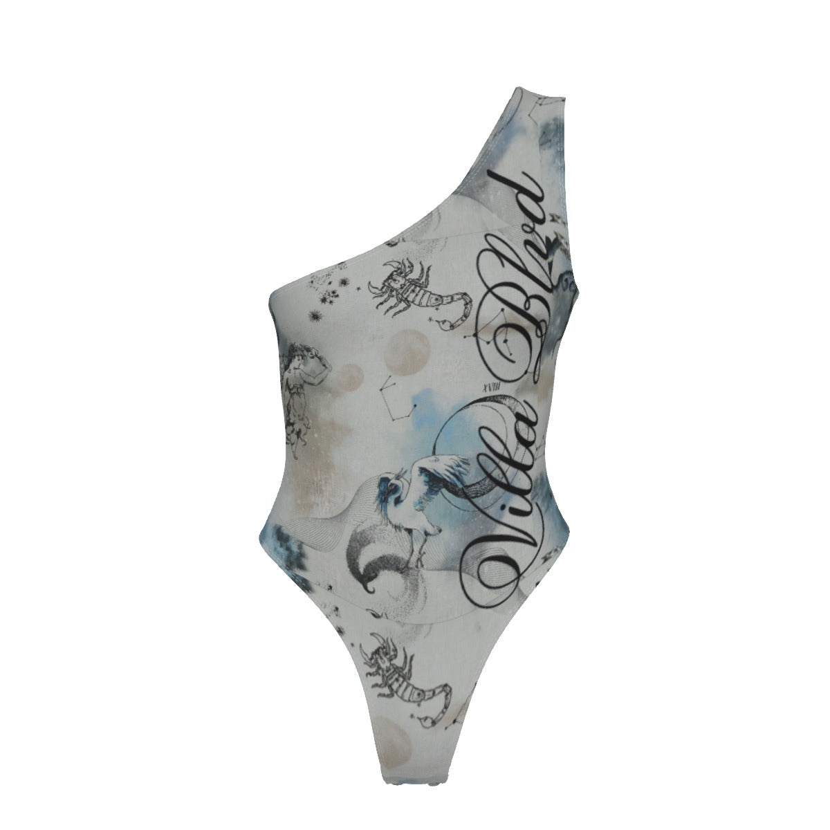 Villa Blvd Avenir Avis Caelestis One-Shoulder Bodysuit