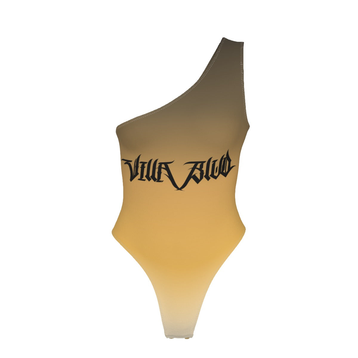 Villa Blvd Noctis Anges Gradient One-Shoulder Bodysuit