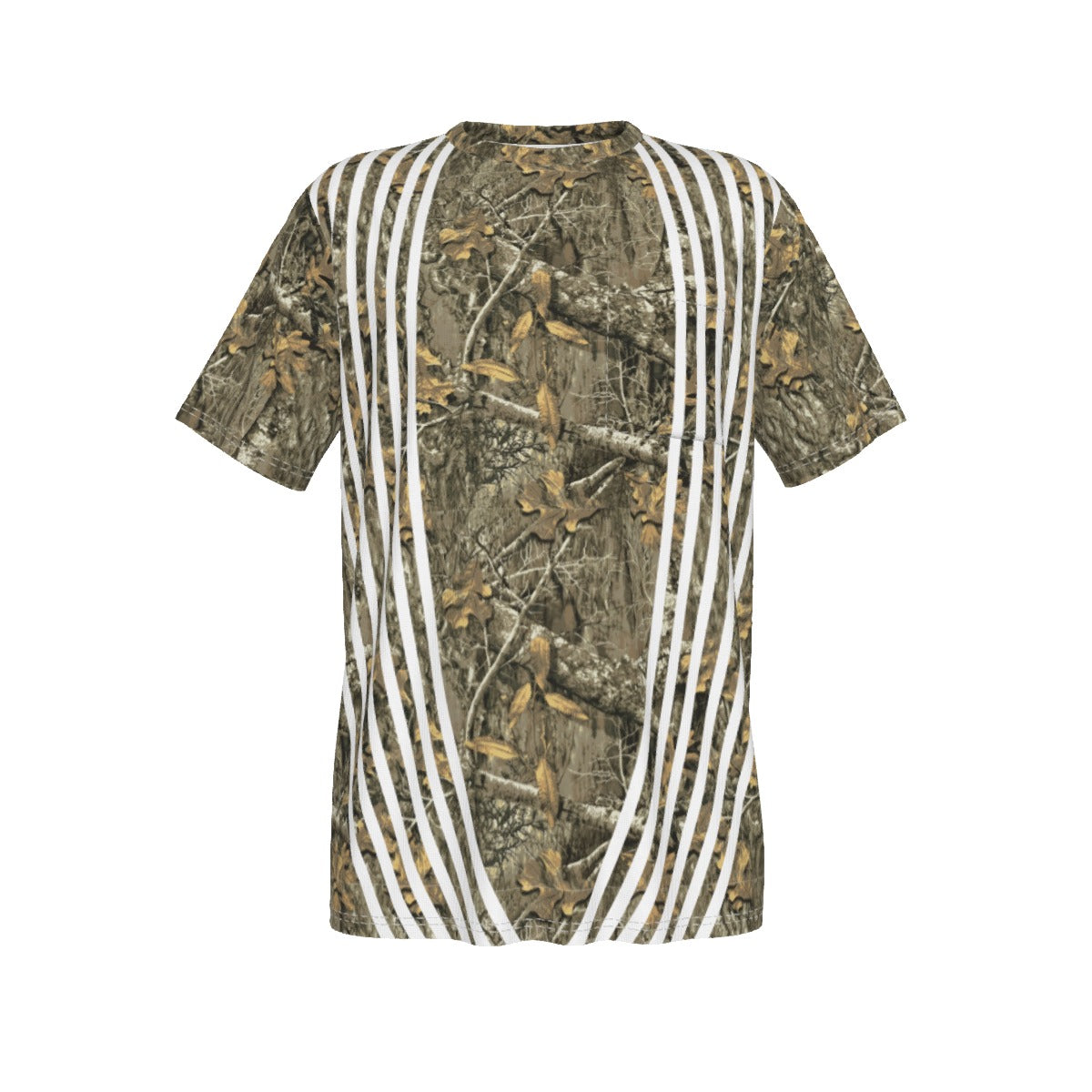 Villa Blvd Woodland Camo Striped T-shirt