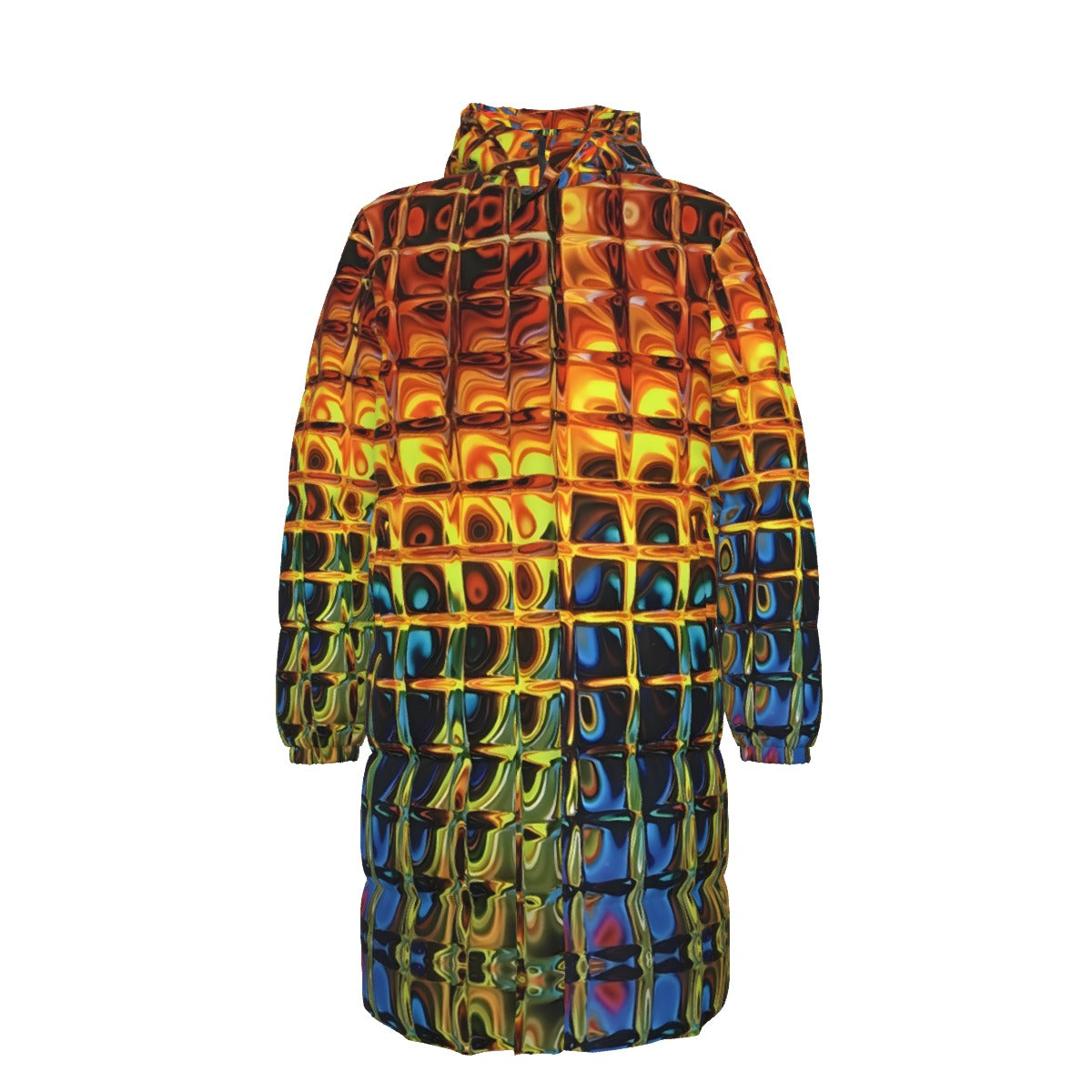 Villa Blvd Metallic Glass Down Jacket