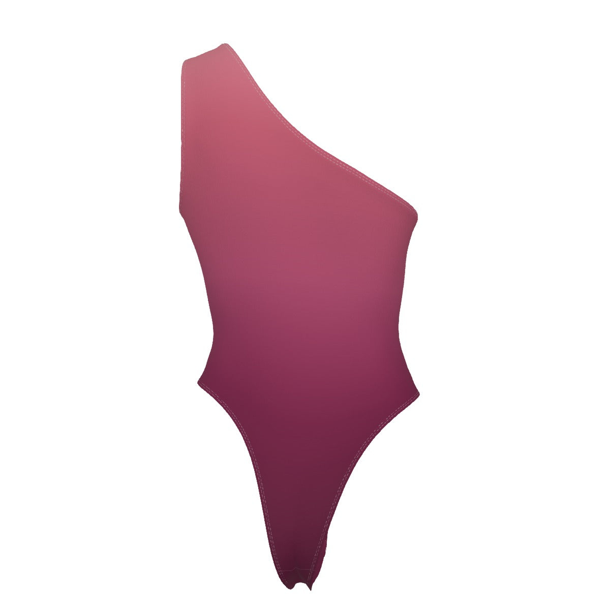 Villa Blvd Avenir Rosulus Gradient One-Shoulder Bodysuit