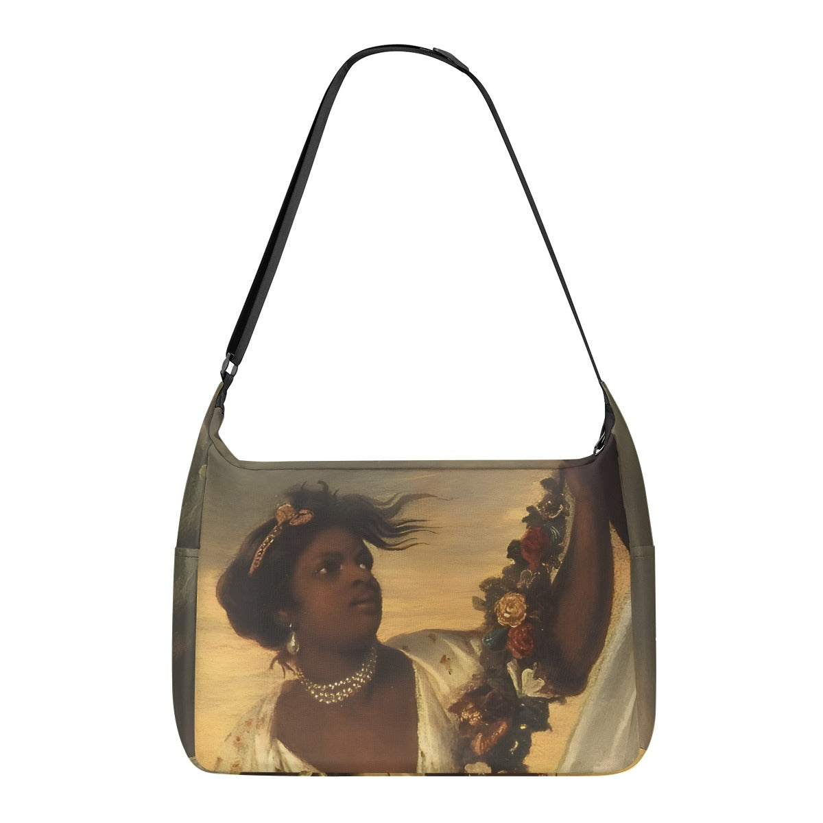 Villa Blvd Fleurs au Ciel Messenger Bag