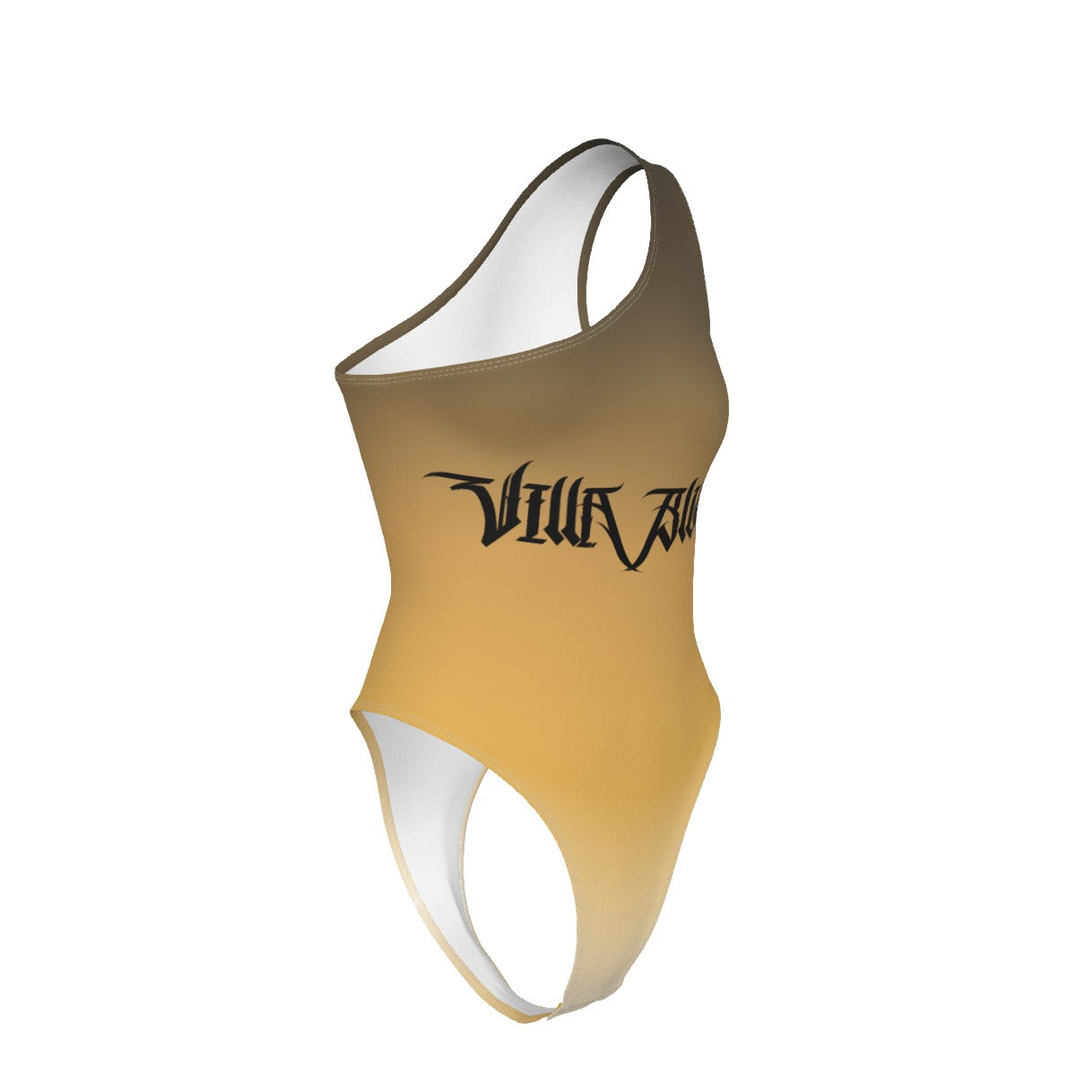 Villa Blvd Noctis Anges Gradient One-Shoulder Bodysuit