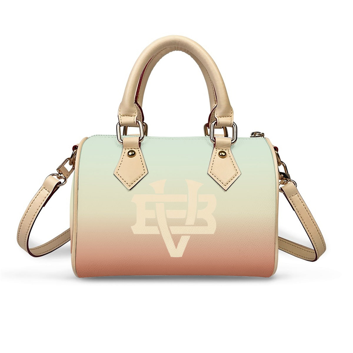 Villa Blvd Bold Vintage Classic Sunset Boston Handbag