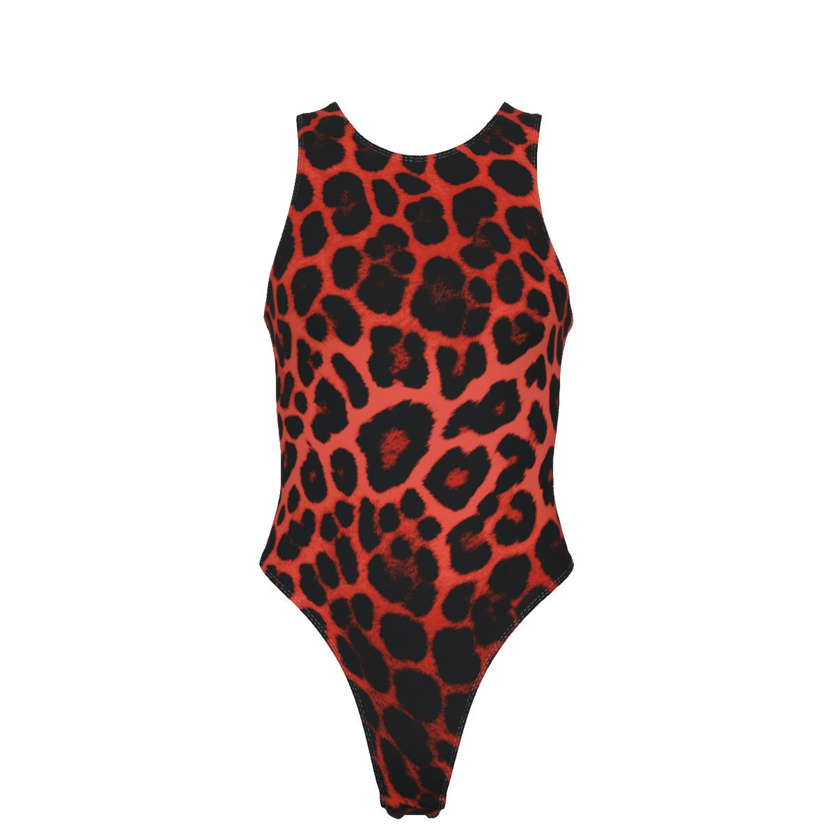 Villa Blvd Félin Fatal Rouge Bodysuit