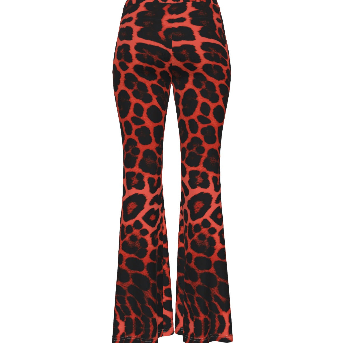 Villa Blvd Félin Fatal Rouge Flared Fit Pants
