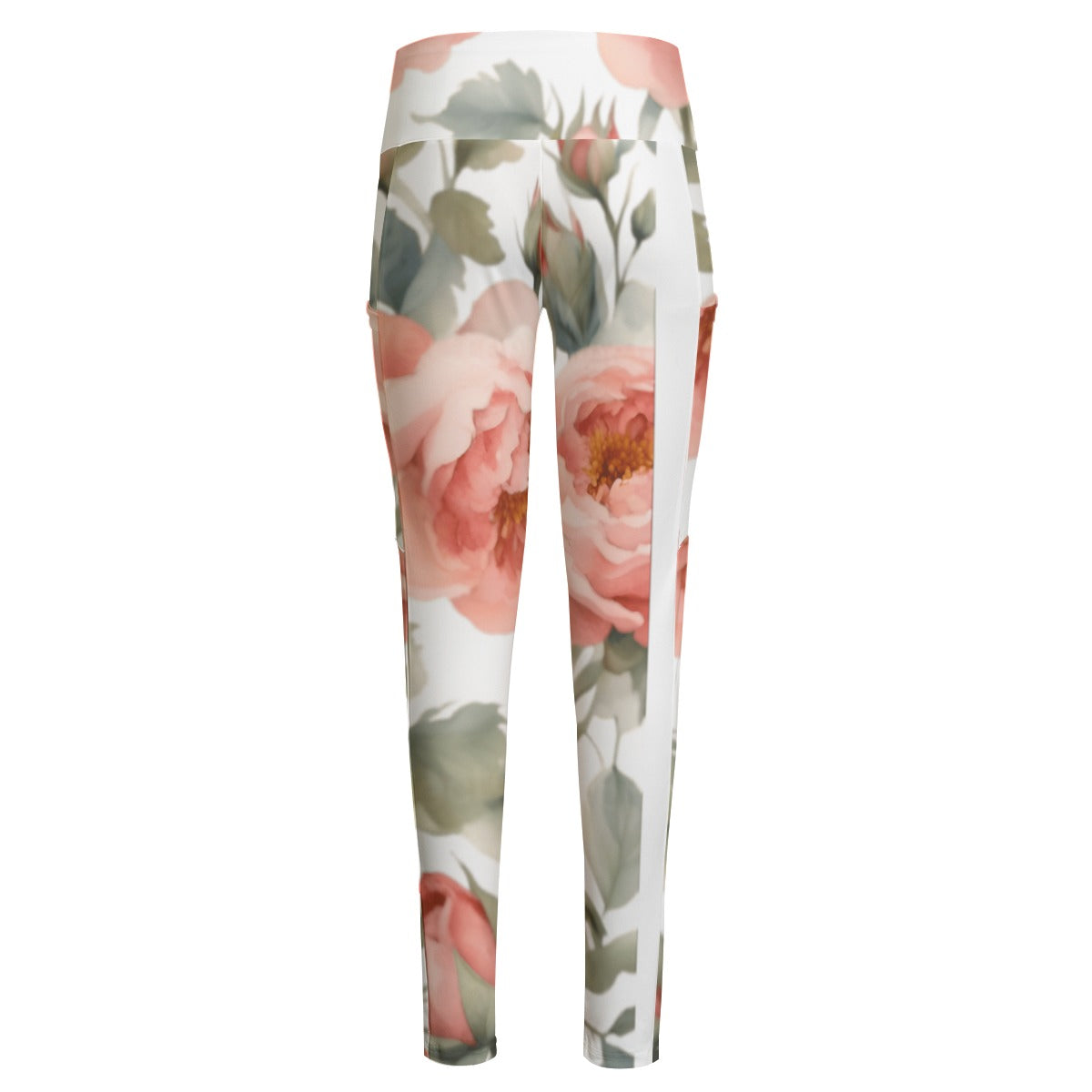 Villa Blvd ⱯPEX Diamond Blush Floral Accent Leggings