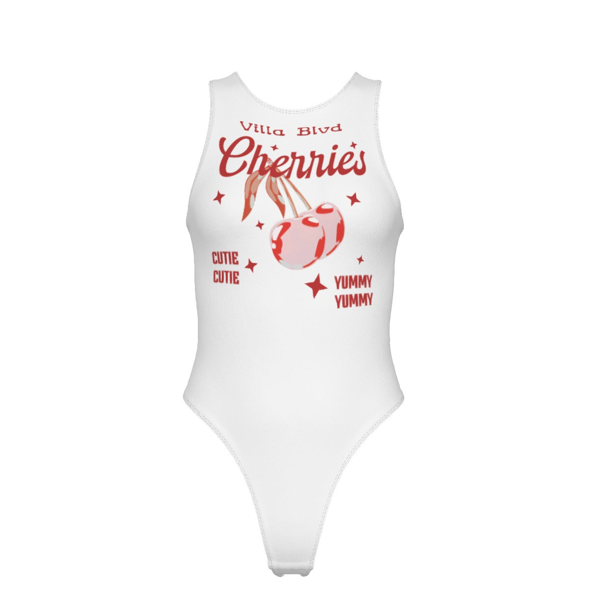 Villa Blvd ⱯPEX Diamond Cherry Orchard Tank Bodysuit
