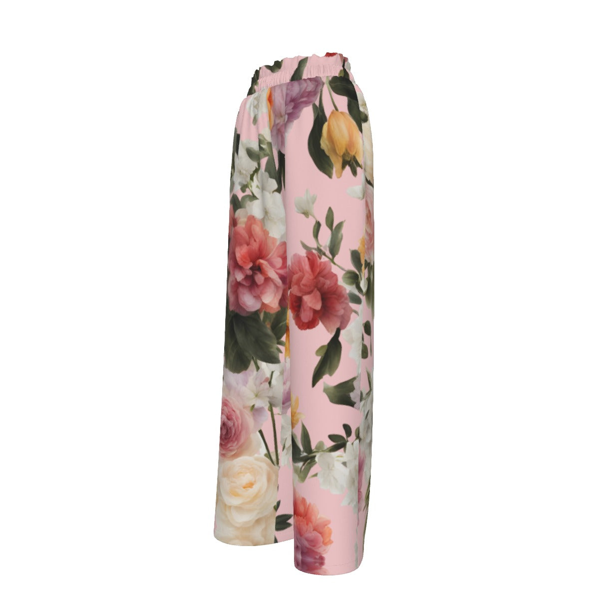 Villa Blvd Blossaira Floral Silk Pants