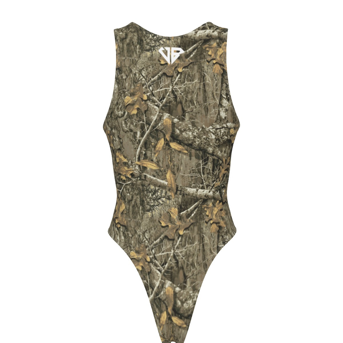 Villa Blvd Woodland Camo Section Bodysuit