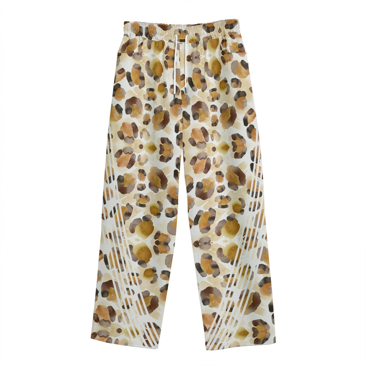 Villa Blvd Feline Striped Joggers