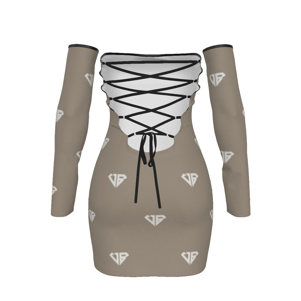 Villa Blvd ⱯPEX Diamond Off-Shoulder Dress