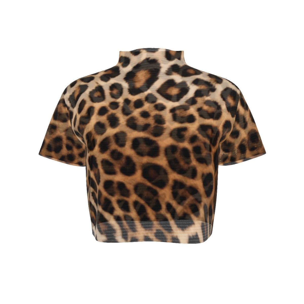 Villa Blvd Félin Fatal Mesh Crop Top