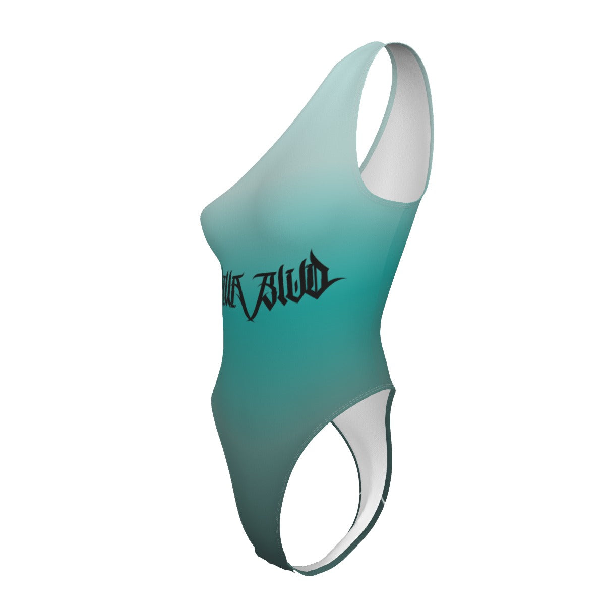 Villa Blvd Noctis Anges Gradient One-Shoulder Bodysuit