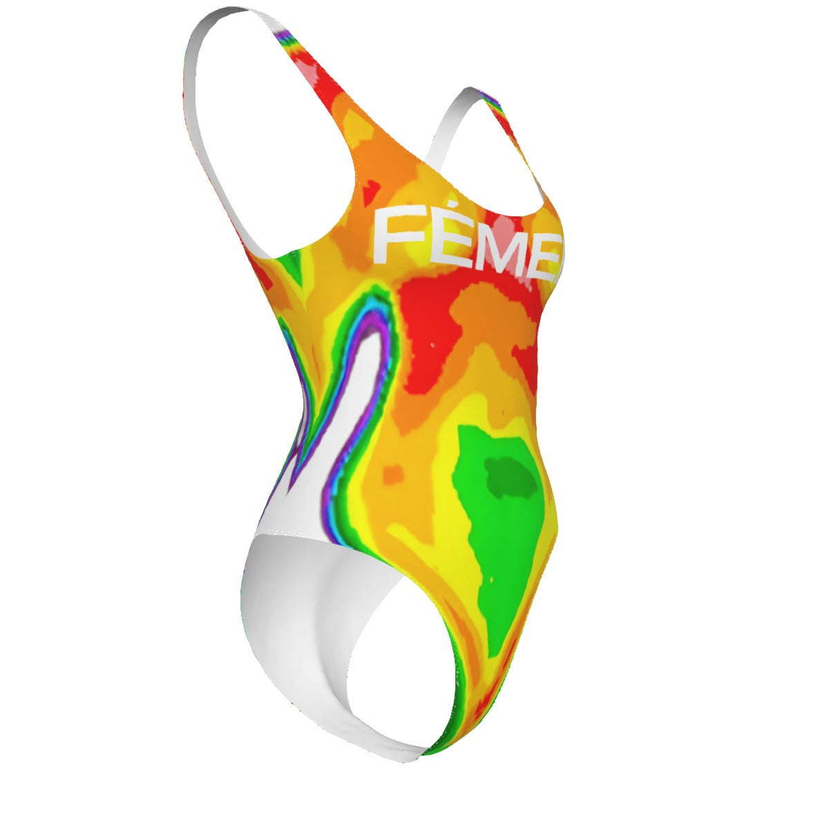 VILLA BLVD x FÉMEE INCLINAISON CADRE SWIMWEAR