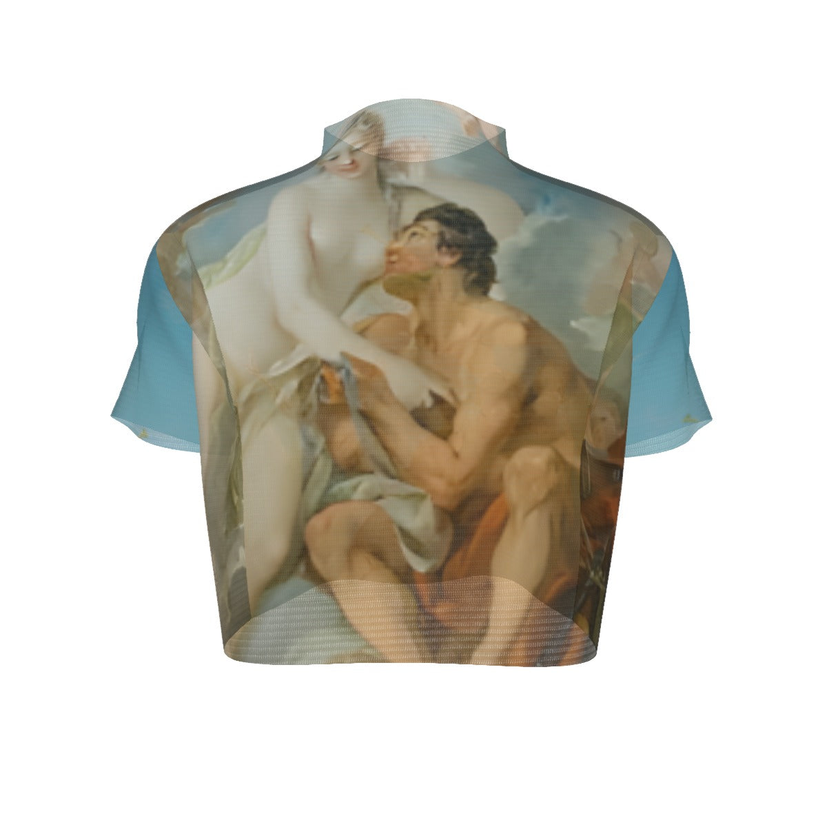 Villa Blvd Venus & Vulcan Mesh Crop Top