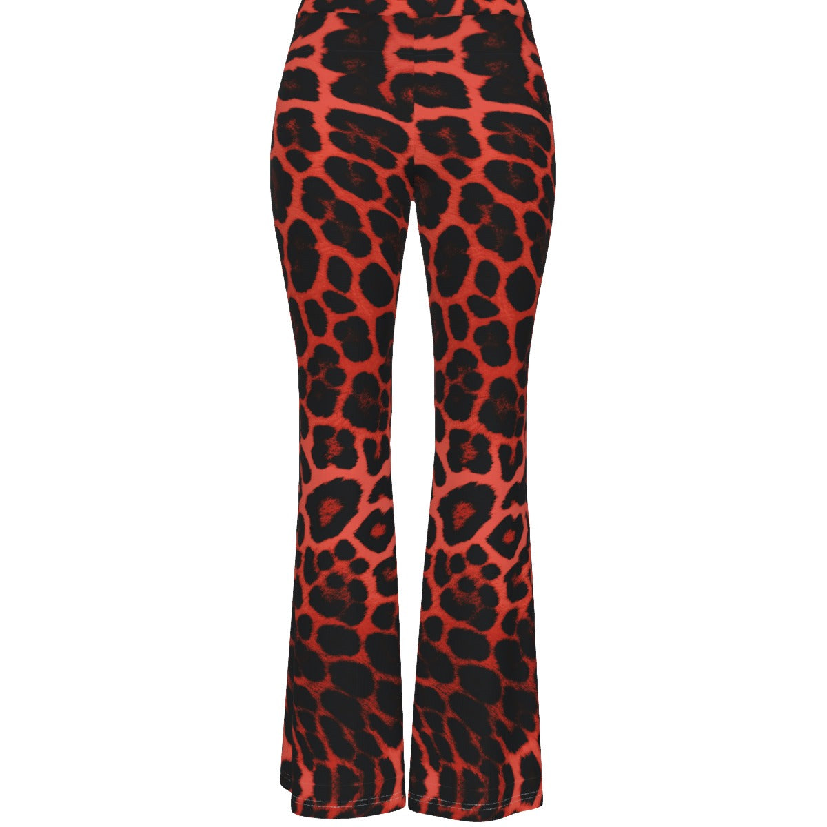 Villa Blvd Félin Fatal Rouge Flared Fit Pants