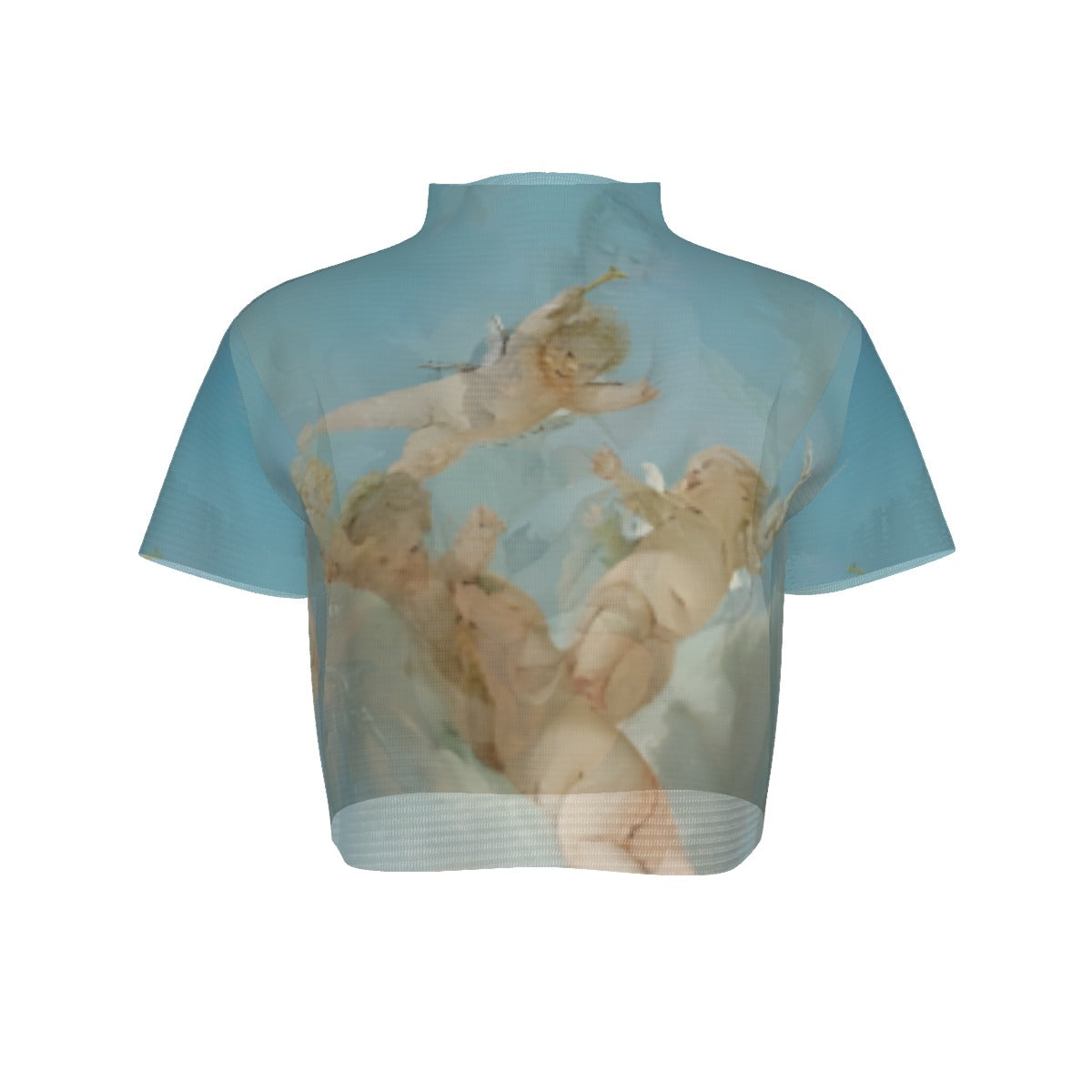 Villa Blvd Venus & Vulcan Mesh Crop Top