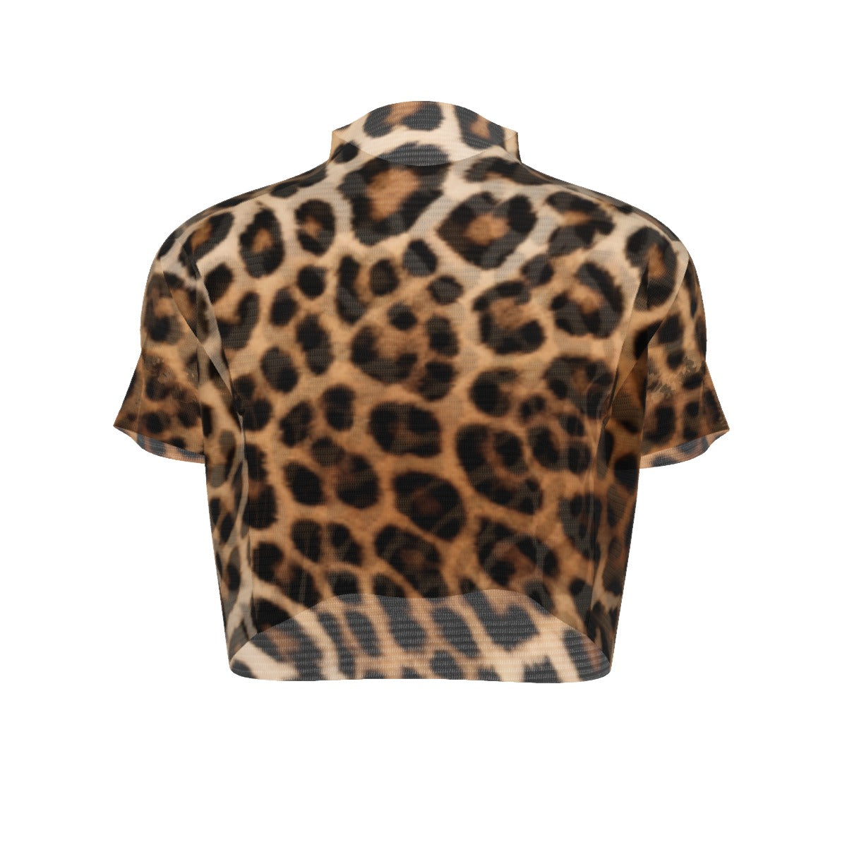 Villa Blvd Félin Fatal Mesh Crop Top