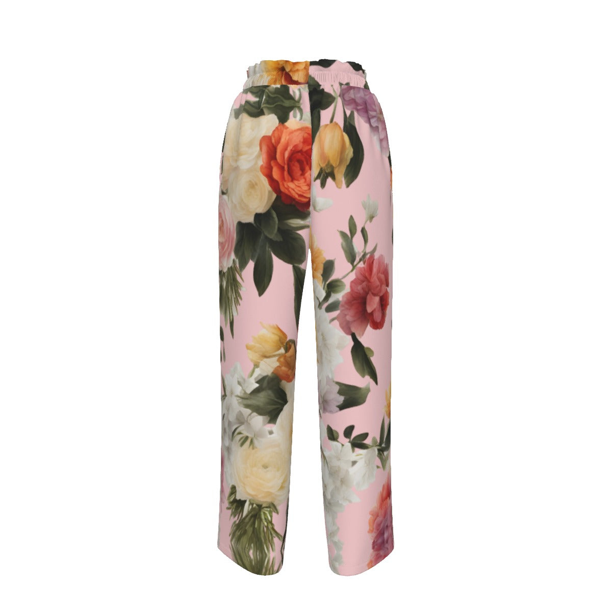 Villa Blvd Blossaira Floral Silk Pants