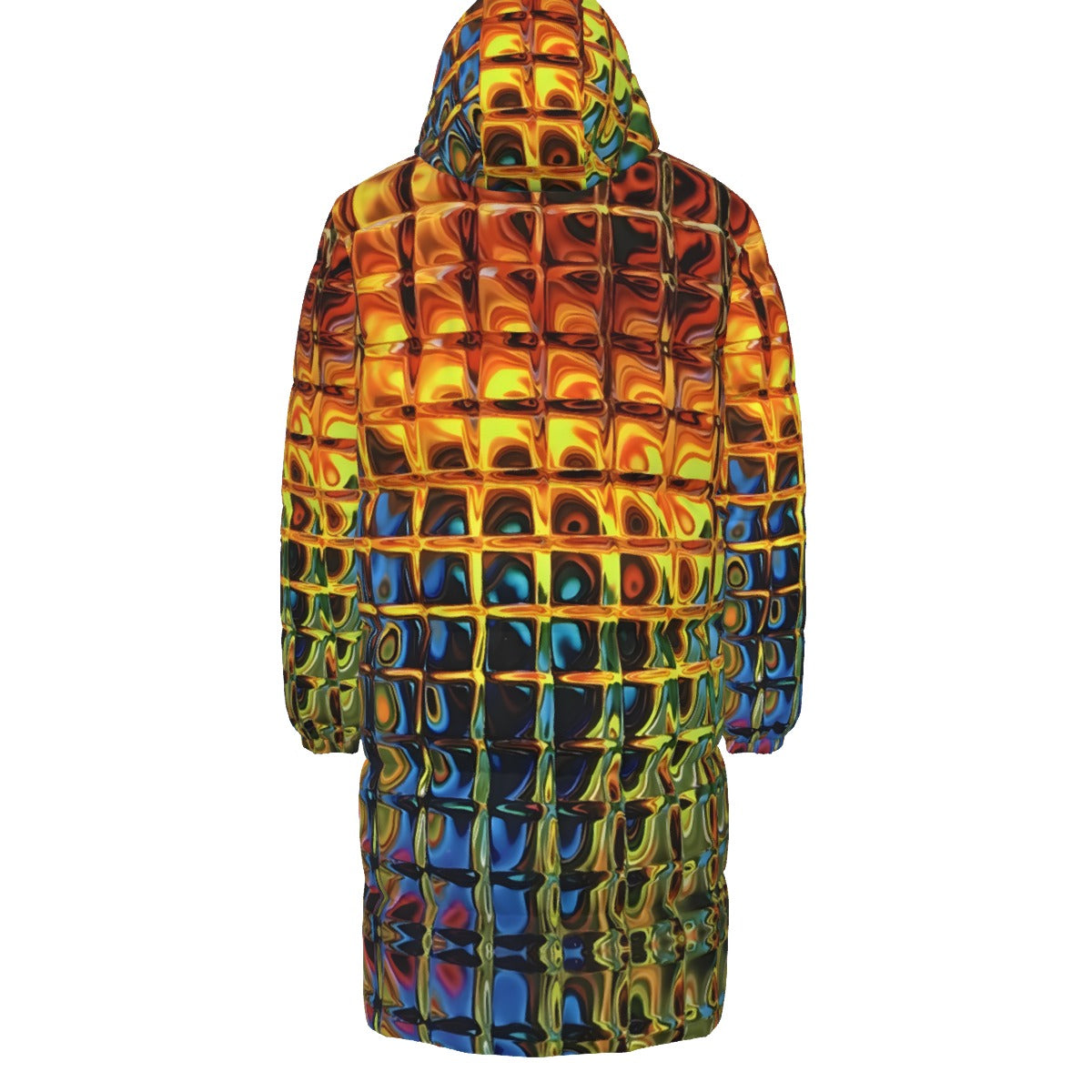 Villa Blvd Metallic Glass Down Jacket