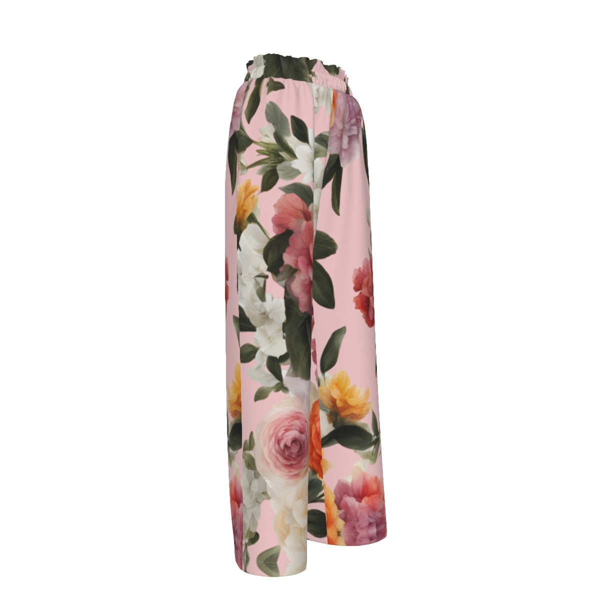 Villa Blvd Blossaira Floral Silk Pants