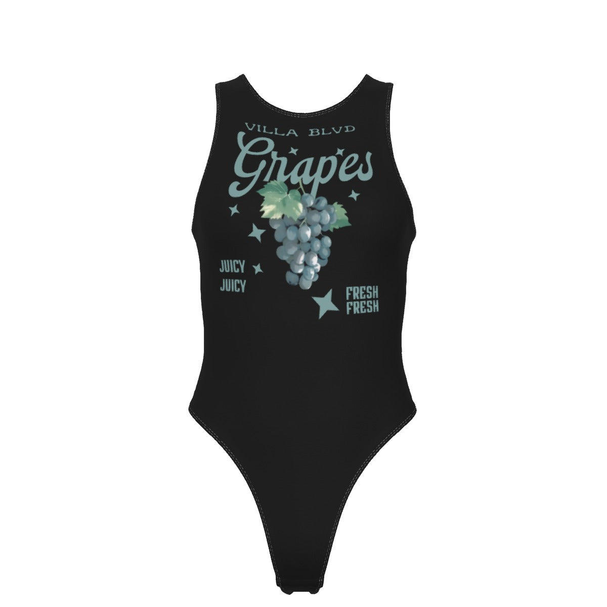 Villa Blvd ⱯPEX Diamond Grape Orchard Tank Bodysuit