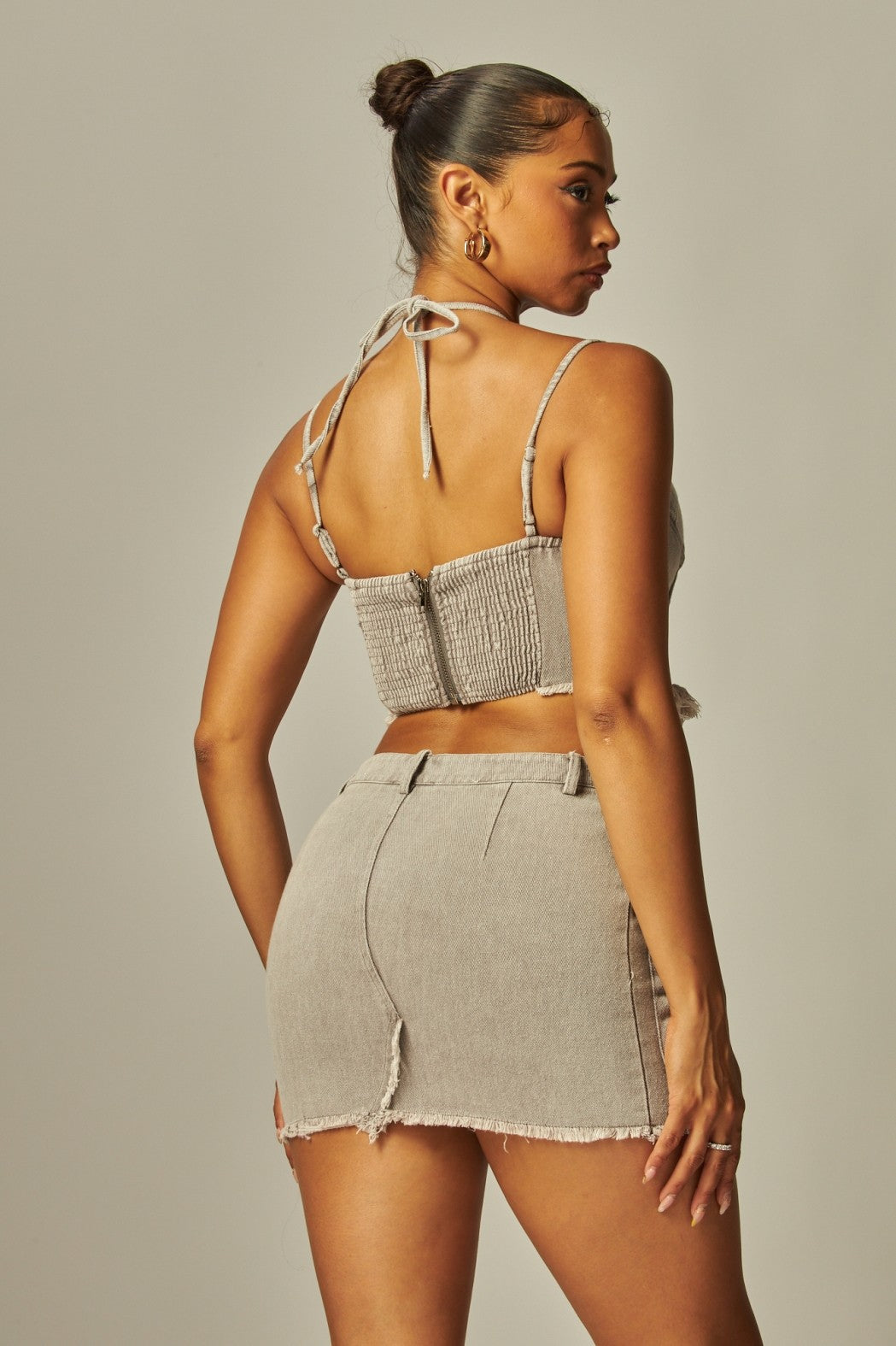 Villa Blvd ƎDEN Safari Cargo Denim Set