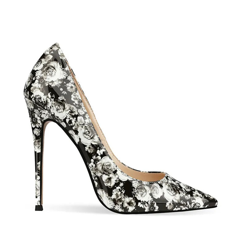 Villa Blvd Floral Bouquet Heels ☛ Multiple Colors Available ☚