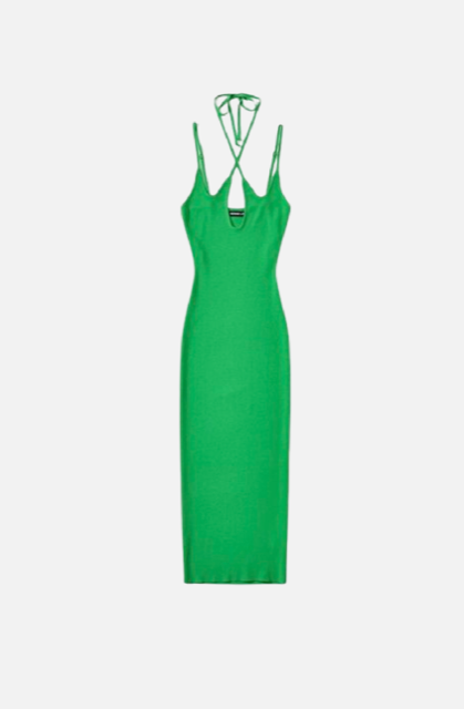 Villa Blvd Knit Droplet Lace-Up Dress ☛ Multiple Colors Available ☚