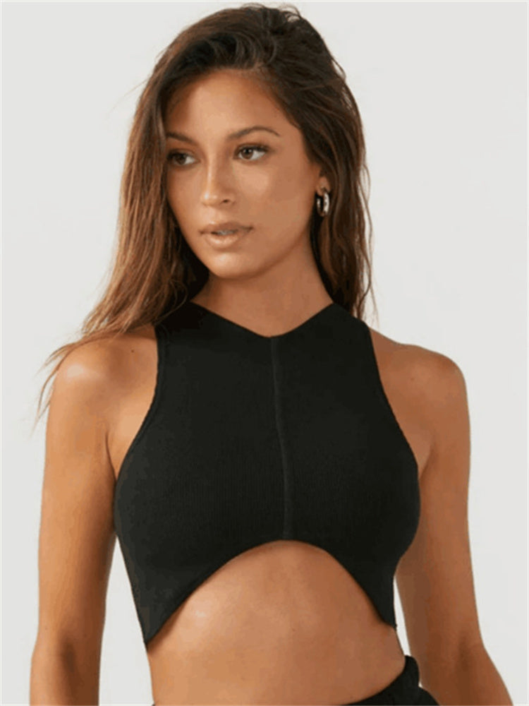 VILLA ACTIVE Quick-Dry Short Vest Sports Bra ☛ Multiple Colors Available ☚