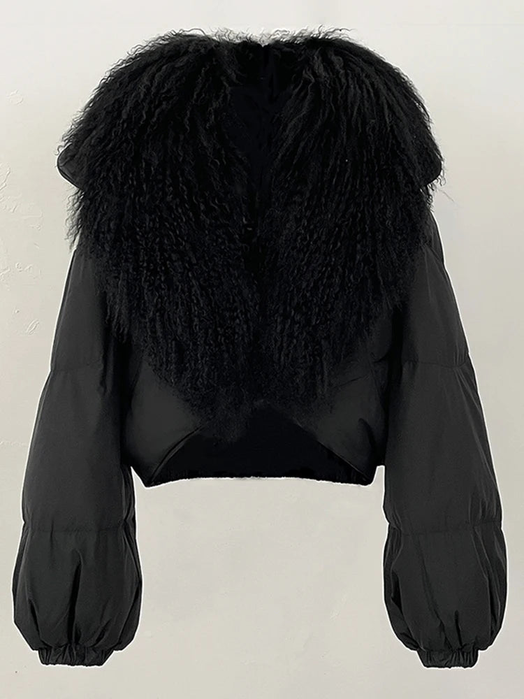 Villa Blvd Mongolia Fur Puffer Jacket ☛ Multiple Colors Available ☚