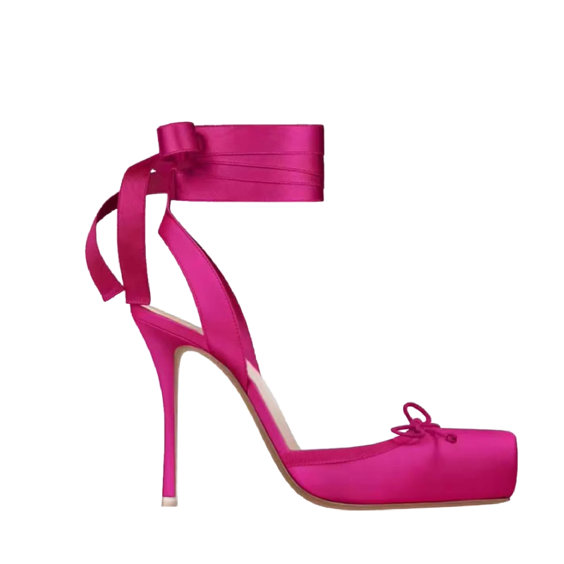 Villa Blvd French Ballet Strap Heels ☛ Multiple Colors Available ☚