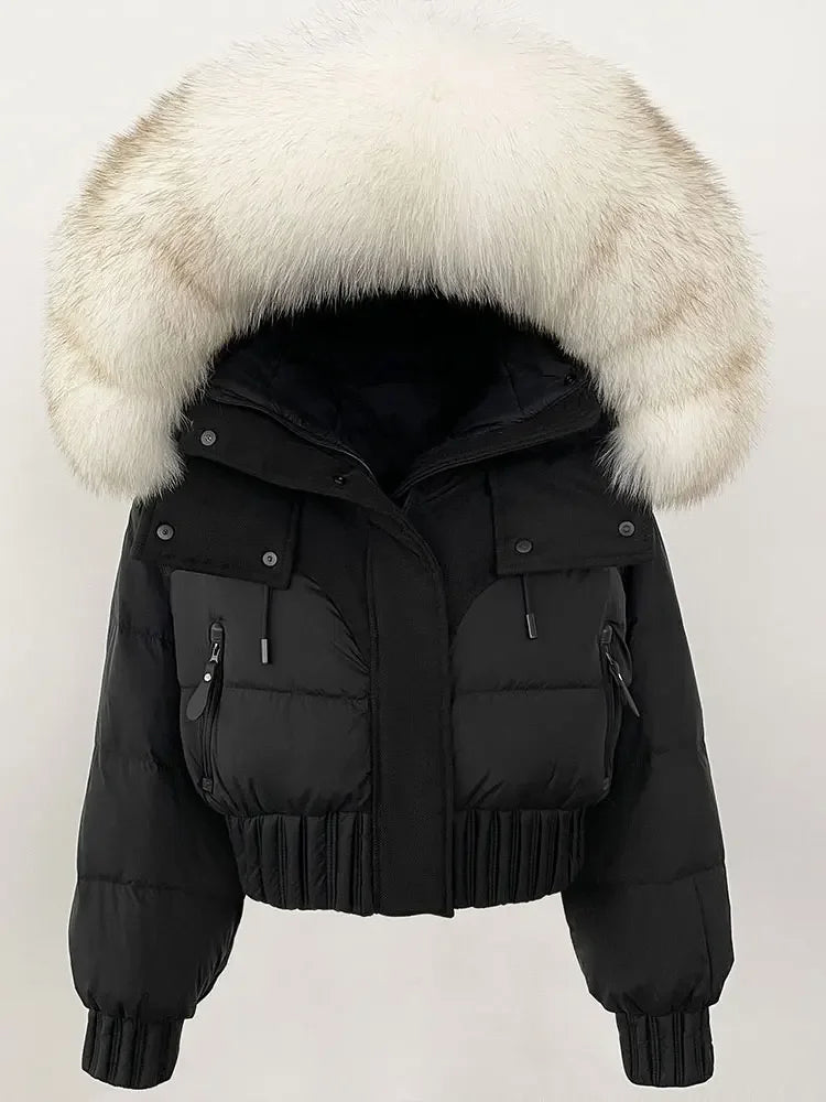 Villa Blvd Fox Hooded Down Coat ☛ Multiple Colors Available ☚